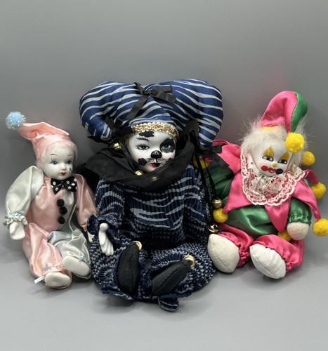 Vintage porcelain dolls set - vintage, of